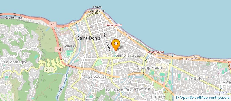 localisation de l'entreprise PUC à SAINT DENIS