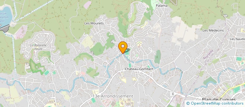 localisation de l'entreprise PUCA MENUISERIE à MARSEILLE