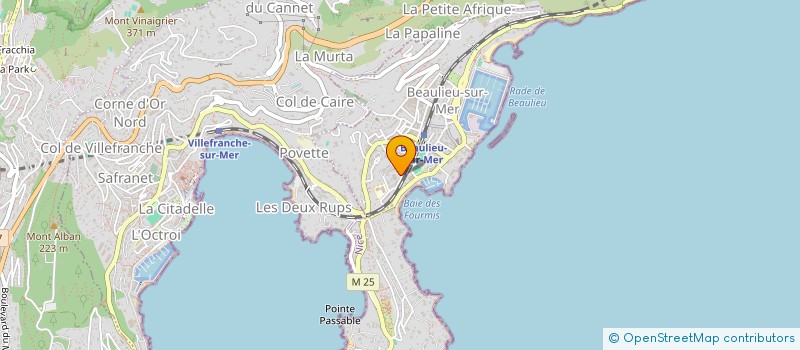 localisation de l'entreprise PUCCI-IMMOBILIARE à BEAULIEU-SUR-MER