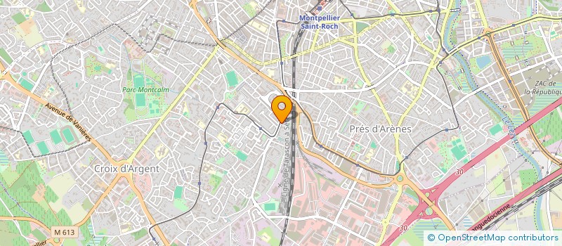 localisation de l'entreprise PUCCINELLI-SCHIAVONE à MONTPELLIER