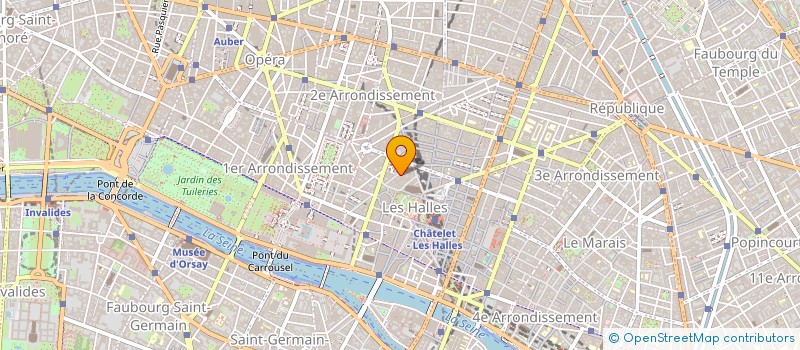 localisation de l'entreprise PUCCINI à PARIS