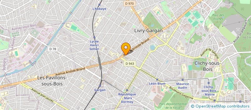 localisation de l'entreprise PUCHAK CORPORATION à LIVRY-GARGAN