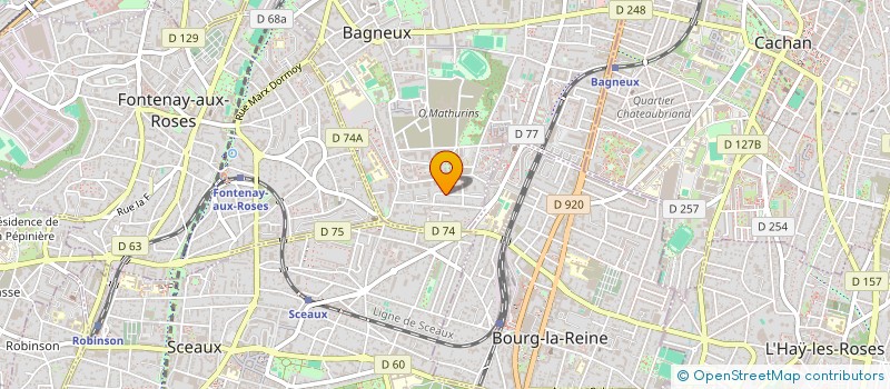 localisation de l'entreprise PUCHEMUCHE à BAGNEUX