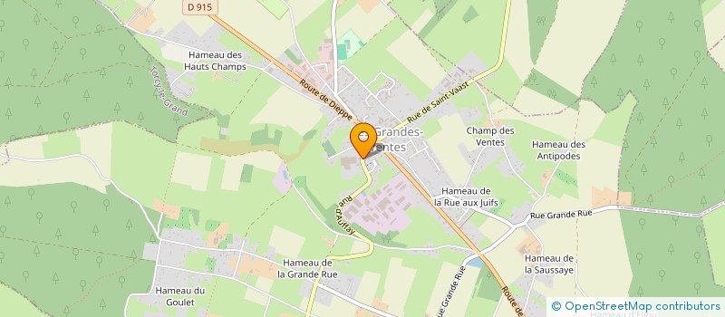 localisation de l'entreprise PUCHIM  LES GRANDES-VENTES