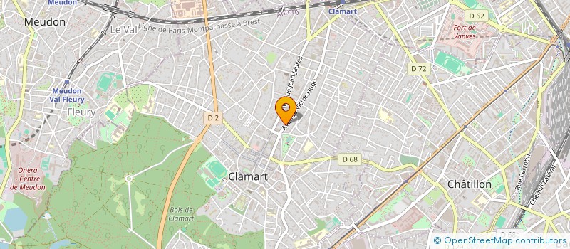 localisation de l'entreprise PUCK L'AGENCE  CLAMART