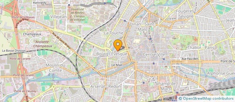 localisation de l'entreprise PUDDING  RENNES