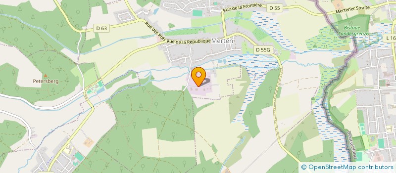 localisation de l'entreprise PUDERROSA IMMOBILIERE  MERTEN