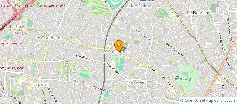 localisation de l'entreprise PUEBLOS NATIVOS à BORDEAUX