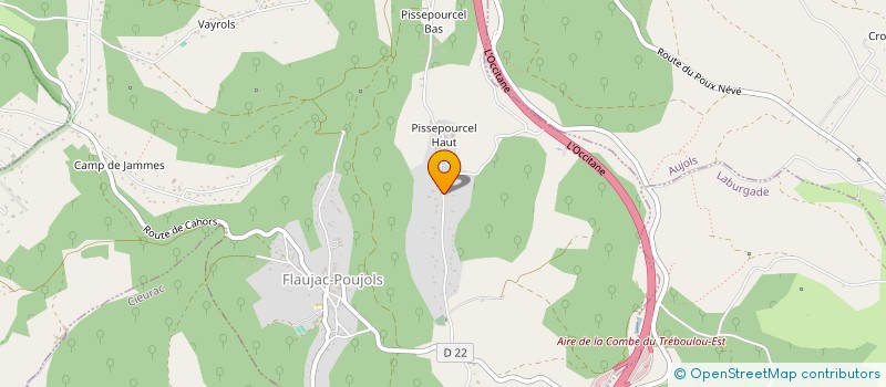 localisation de l'entreprise PUECH ANDRE  CAHORS