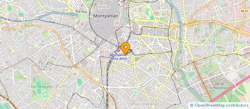 localisation de l'entreprise PUECH CABRIER à MONTPELLIER