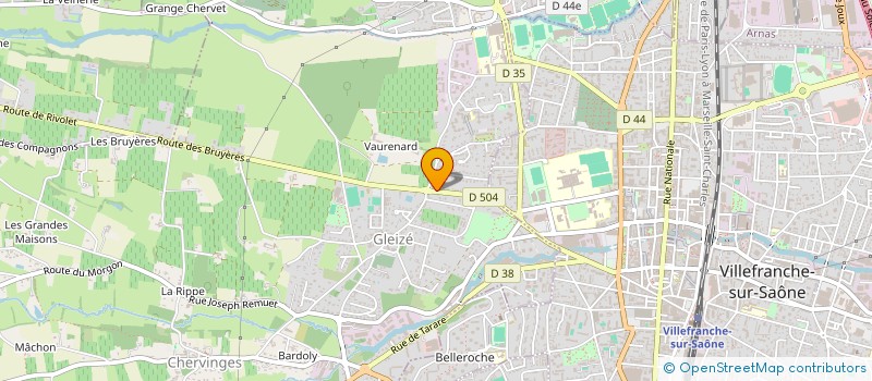 localisation de l'entreprise PUECH DE MAGES  GLEIZE