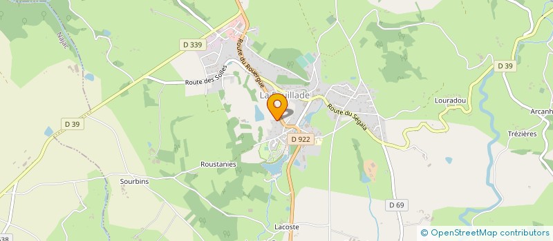 localisation de l'entreprise PUECH GILLES à NAJAC