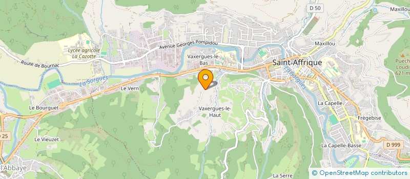 localisation de l'entreprise PUECH INVEST  SAINT-AFFRIQUE