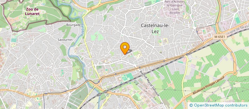 localisation de l'entreprise PUECHREDON à CASTELNAU-LE-LEZ