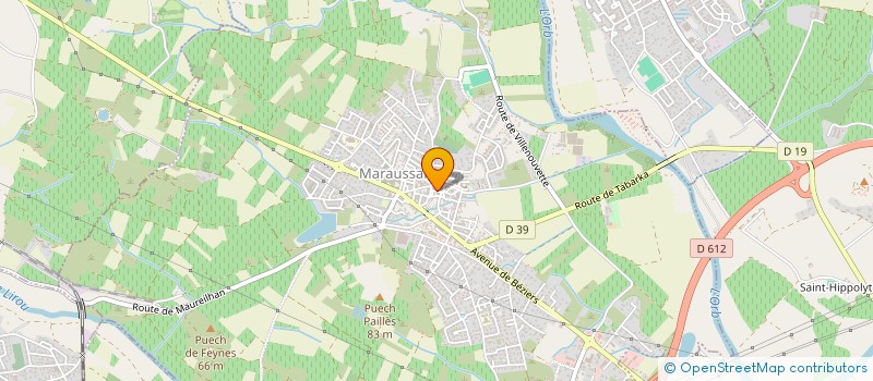 localisation de l'entreprise PUEL à MAUREILHAN
