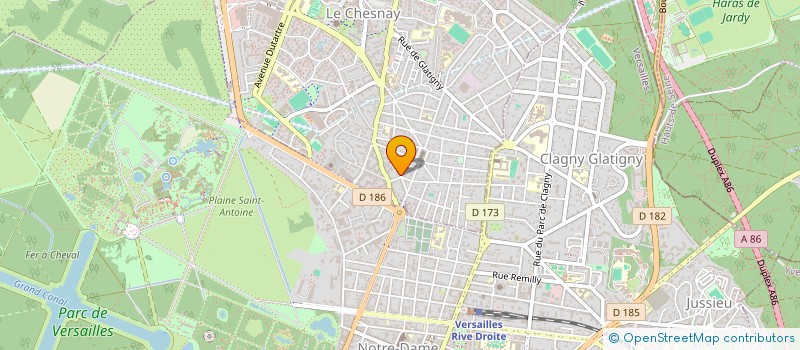 localisation de l'entreprise PUENTECILLO  LE CHESNAY-ROCQUENCOURT