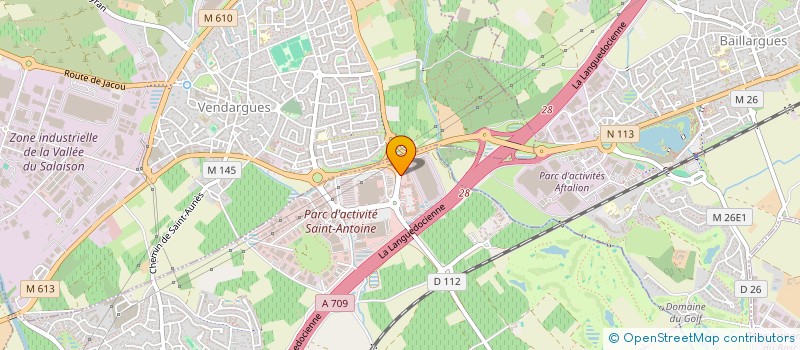 localisation de l'entreprise PUERIS  SAINT-AUNES