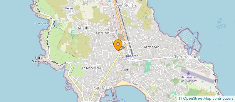 localisation de l'entreprise PUERTO BANUS  QUIBERON