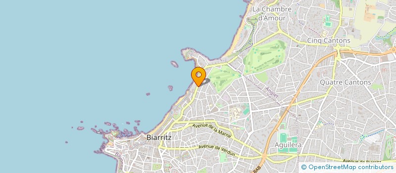localisation de l'entreprise PUERTO RICO à BIARRITZ