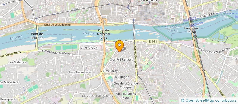 localisation de l'entreprise PUFFIN PROD à ORLEANS