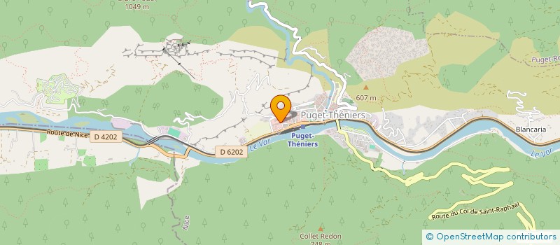 localisation de l'entreprise PUGEDIS à LE LAVANDOU