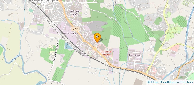 localisation de l'entreprise PUGET DRIVE à PUGET-SUR-ARGENS