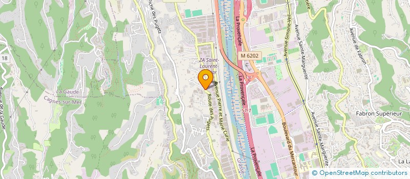 localisation de l'entreprise PUGETS VET  SAINT LAURENT DU VAR