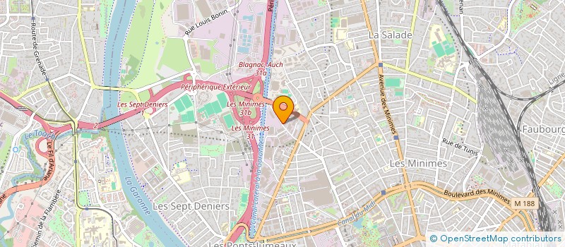 localisation de l'entreprise PUGI JEAN ET GIRALDI GUISEPPE à TOULOUSE