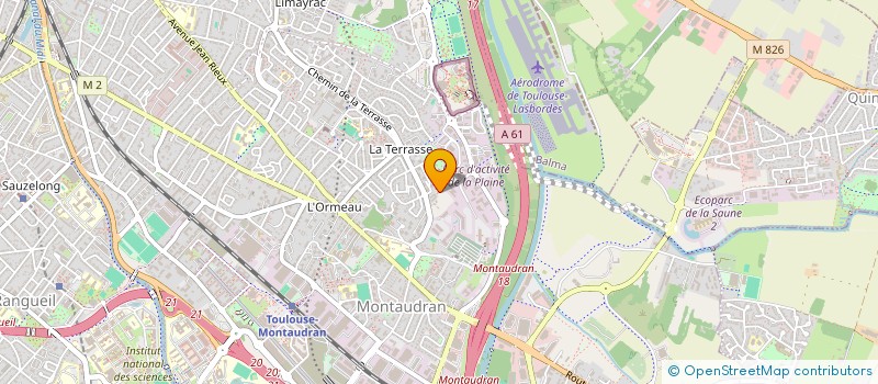 localisation de l'entreprise PUGINIER IMMO à TOULOUSE