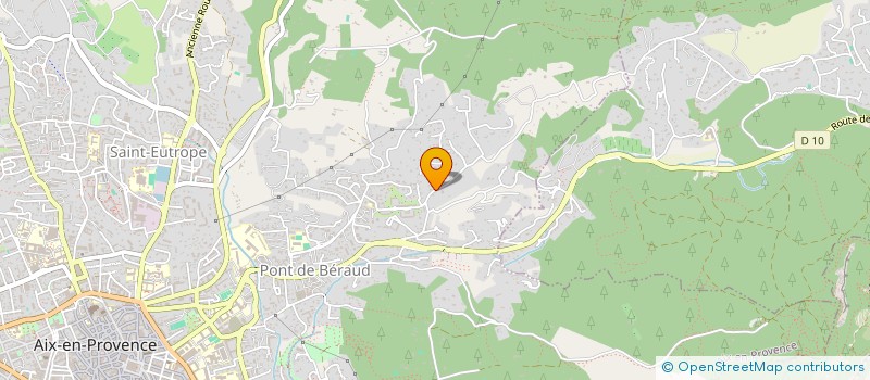 localisation de l'entreprise PUGNET GERBET à AIX-EN-PROVENCE