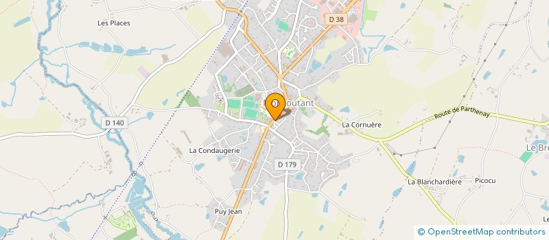 localisation de l'entreprise PUGNY EN FOLY  MONCOUTANT-SUR-SEVRE