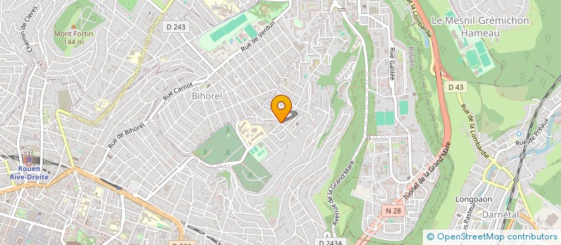 localisation de l'entreprise PUIA à ROUEN