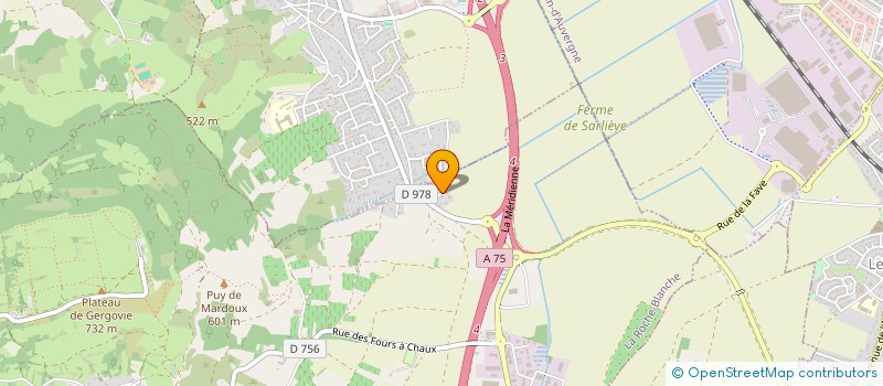 localisation de l'entreprise PUIG IMMO  LA ROCHE-BLANCHE