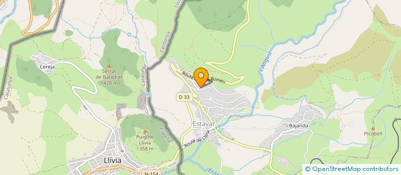 localisation de l'entreprise PUIGMAL 2900 à ERR