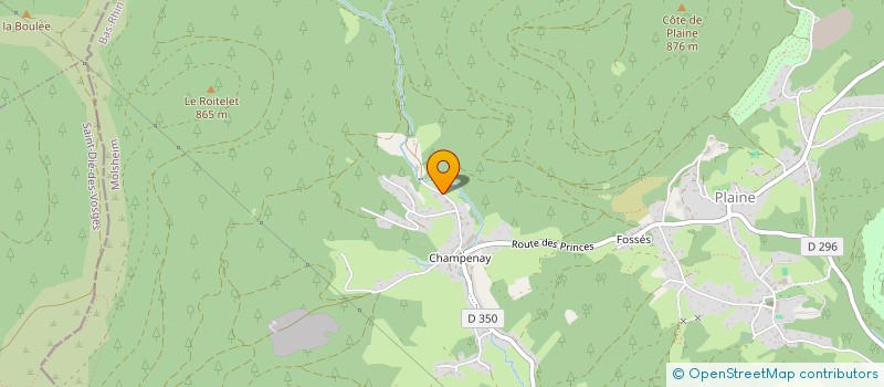 localisation de l'entreprise PUIGVERT PAYSAGE ET TRAVAUX FORESTIERS  PLAINE