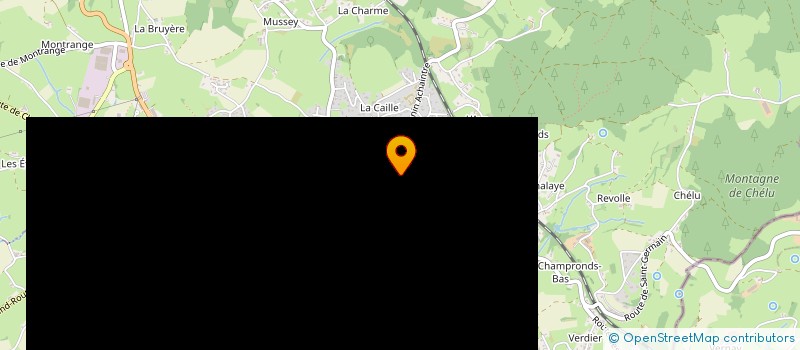 localisation de l'entreprise PUILLET - CHARNAY  CHAUFFAILLES