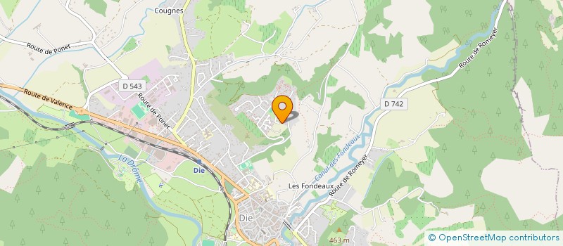 localisation de l'entreprise PUILLET FAMILY INVESTISSEMENTS  DIE