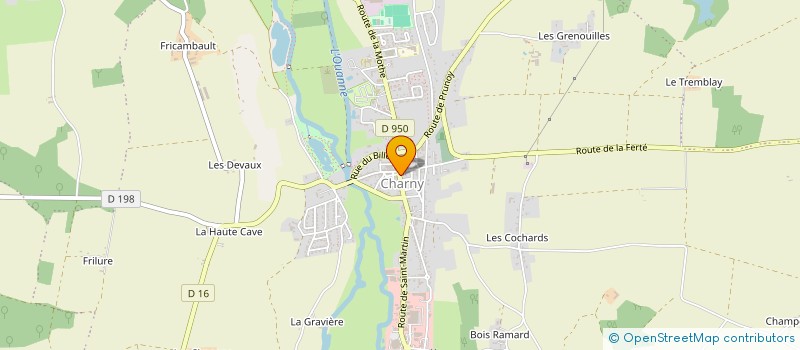 localisation de l'entreprise PUISAYE à CHARNY OREE DE PUISAYE
