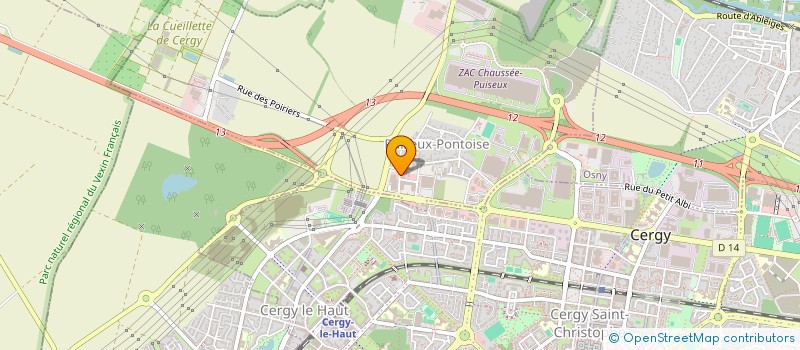 localisation de l'entreprise PUISEUX FORME à PUISEUX-PONTOISE