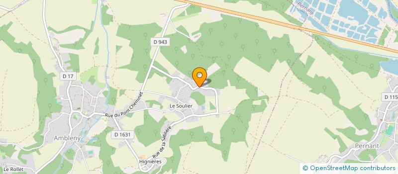 localisation de l'entreprise PUISSANCE 3 à AMBLENY