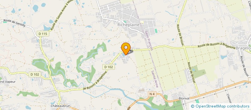 localisation de l'entreprise PUISSANCE 4 (LES AMIS DU 4X4) à SAINTE-ANNE