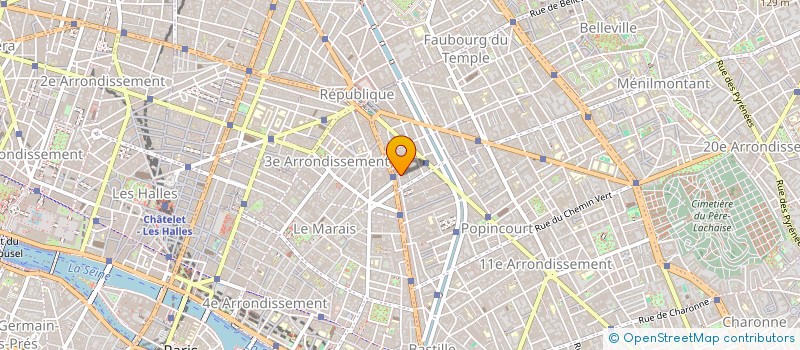 localisation de l'entreprise PUISSANCE COMPAGNY  PARIS