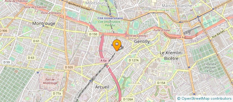 localisation de l'entreprise PUISSANCE DOUCE  GENTILLY