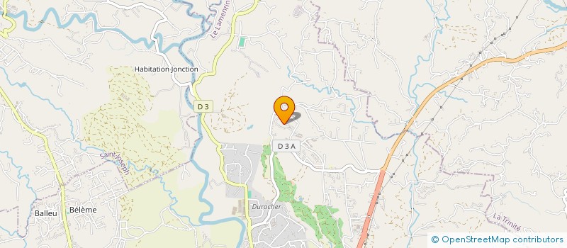 localisation de l'entreprise PUISSANCE GRISE  LE LAMENTIN