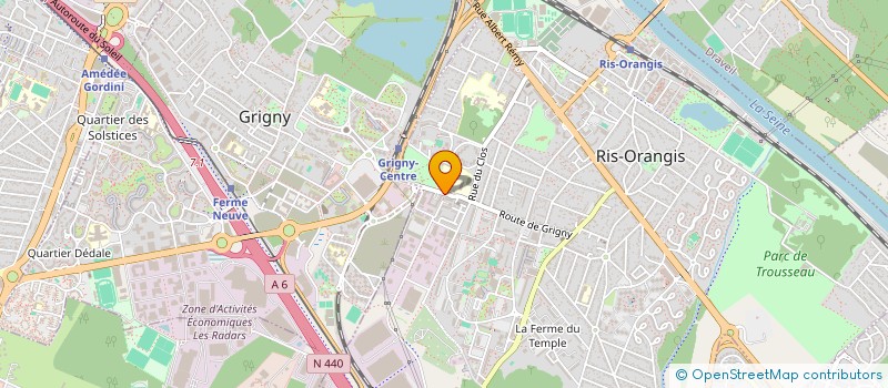 localisation de l'entreprise PUISSANCE INFORMATIQUE à RIS-ORANGIS