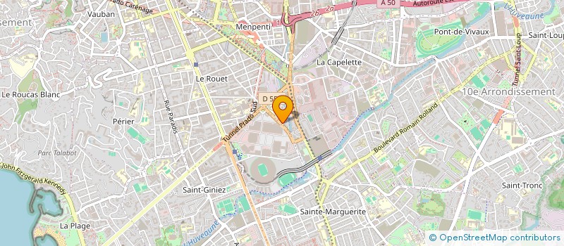 localisation de l'entreprise PUISSANCE MARS à MARSEILLE