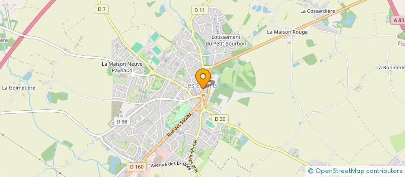 localisation de l'entreprise PUISSANCE PC à ESSARTS-EN-BOCAGE