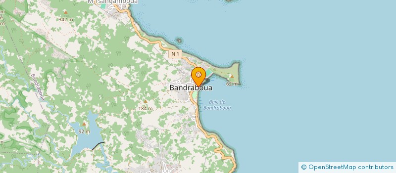 localisation de l'entreprise PUISSANCES 4 TOUT TRAVAUX PUBLIC à BANDRABOUA