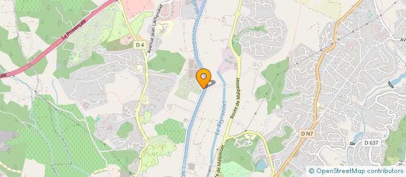 localisation de l'entreprise PUISSANT ERIC INDIVISION  FREJUS