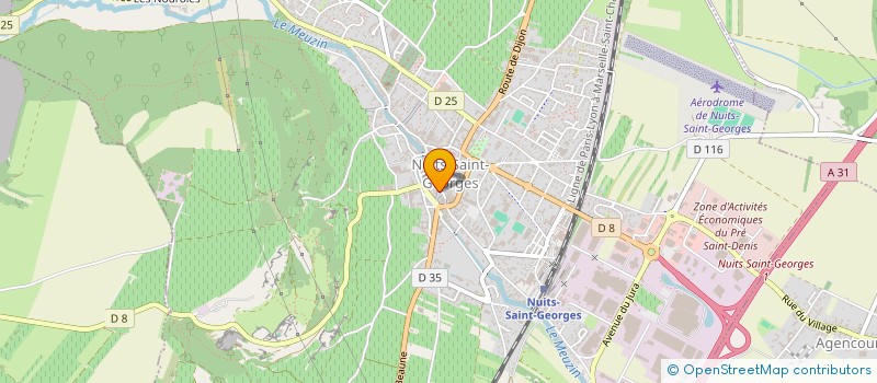 localisation de l'entreprise PUITS DE NUITS à NUITS-SAINT-GEORGES